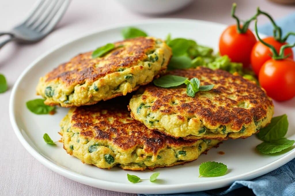 beignets de courgettes à la poêle